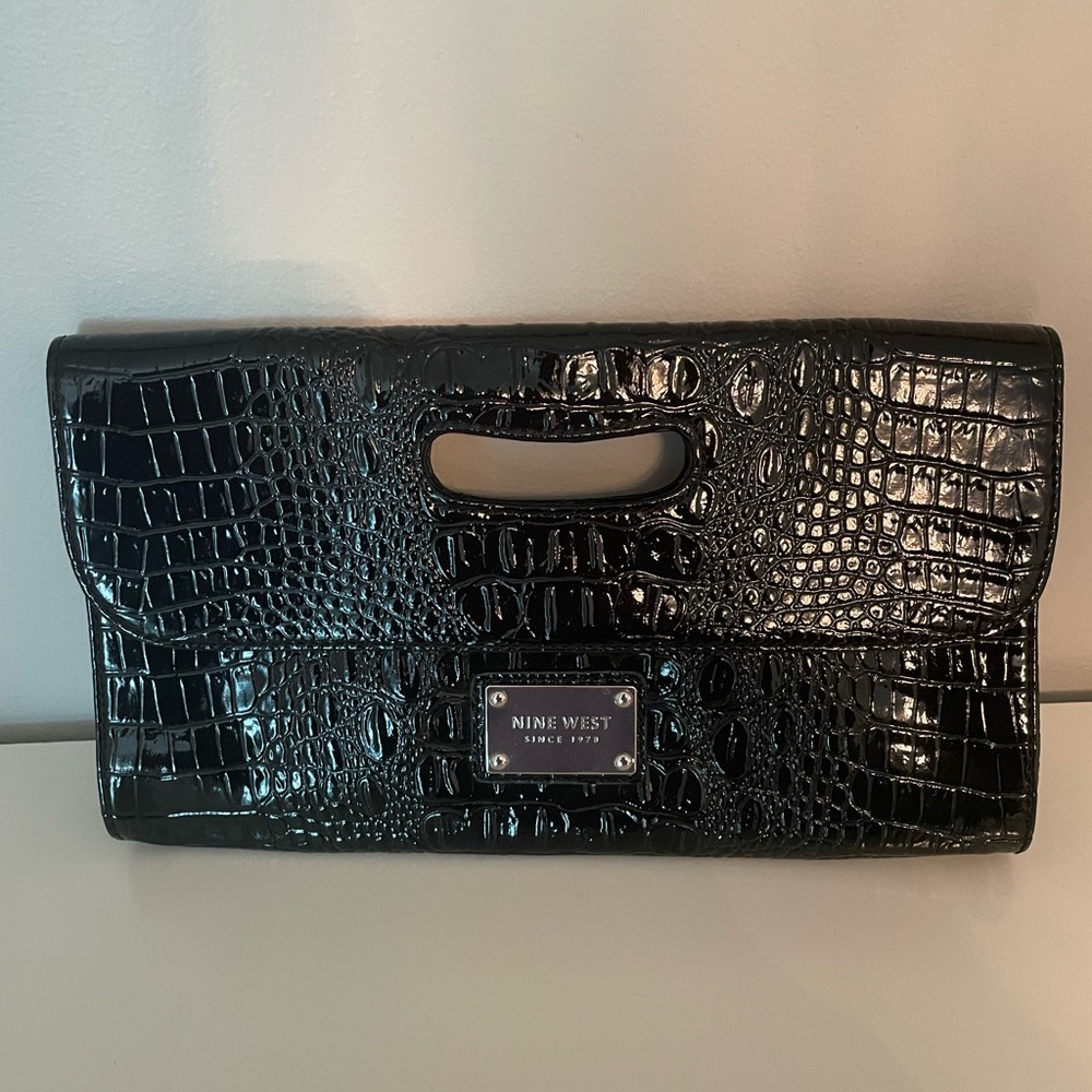 Nine West Black Clutch